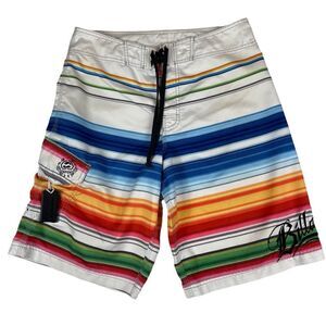 Billabong Board Shorts Mexican Blanket Stripes Men's Size 32 Wax Comb